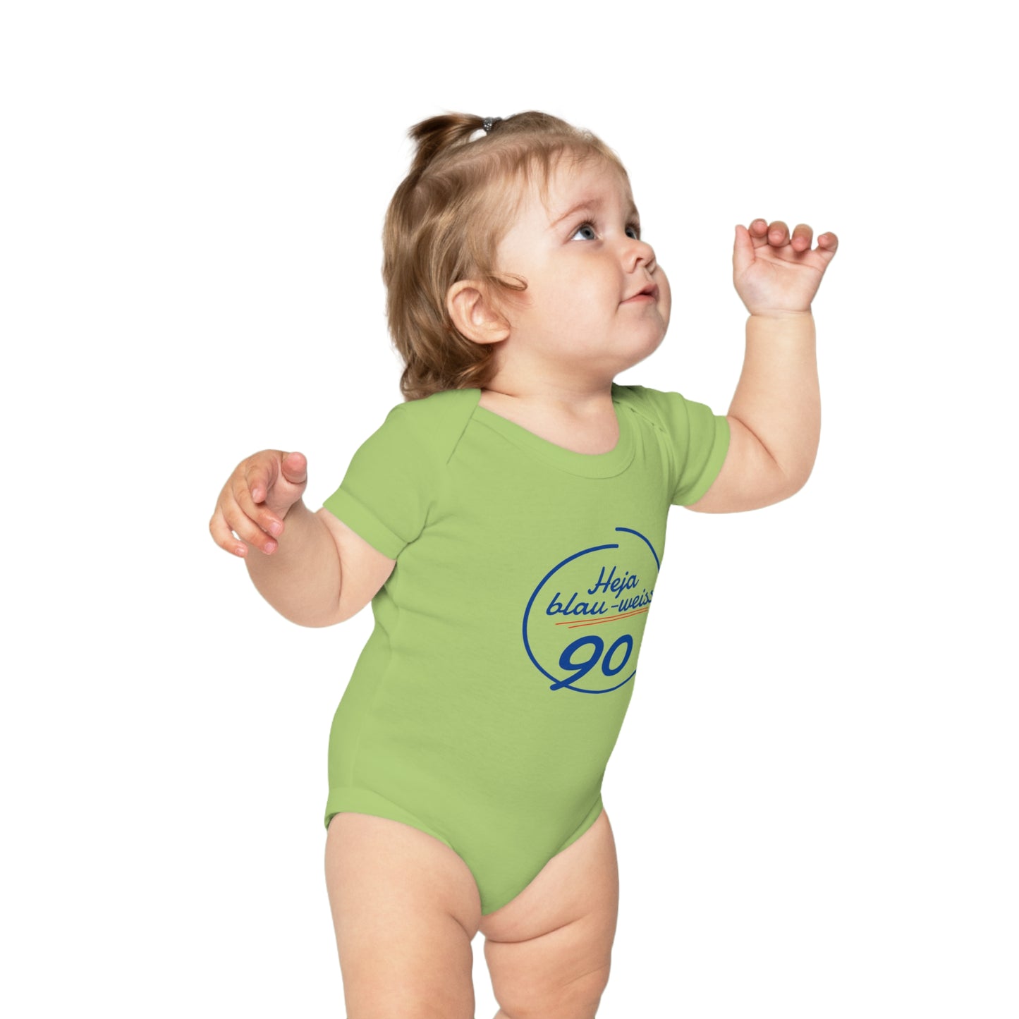 Baby Bodysuit • "Heja blau-weiss 90"
