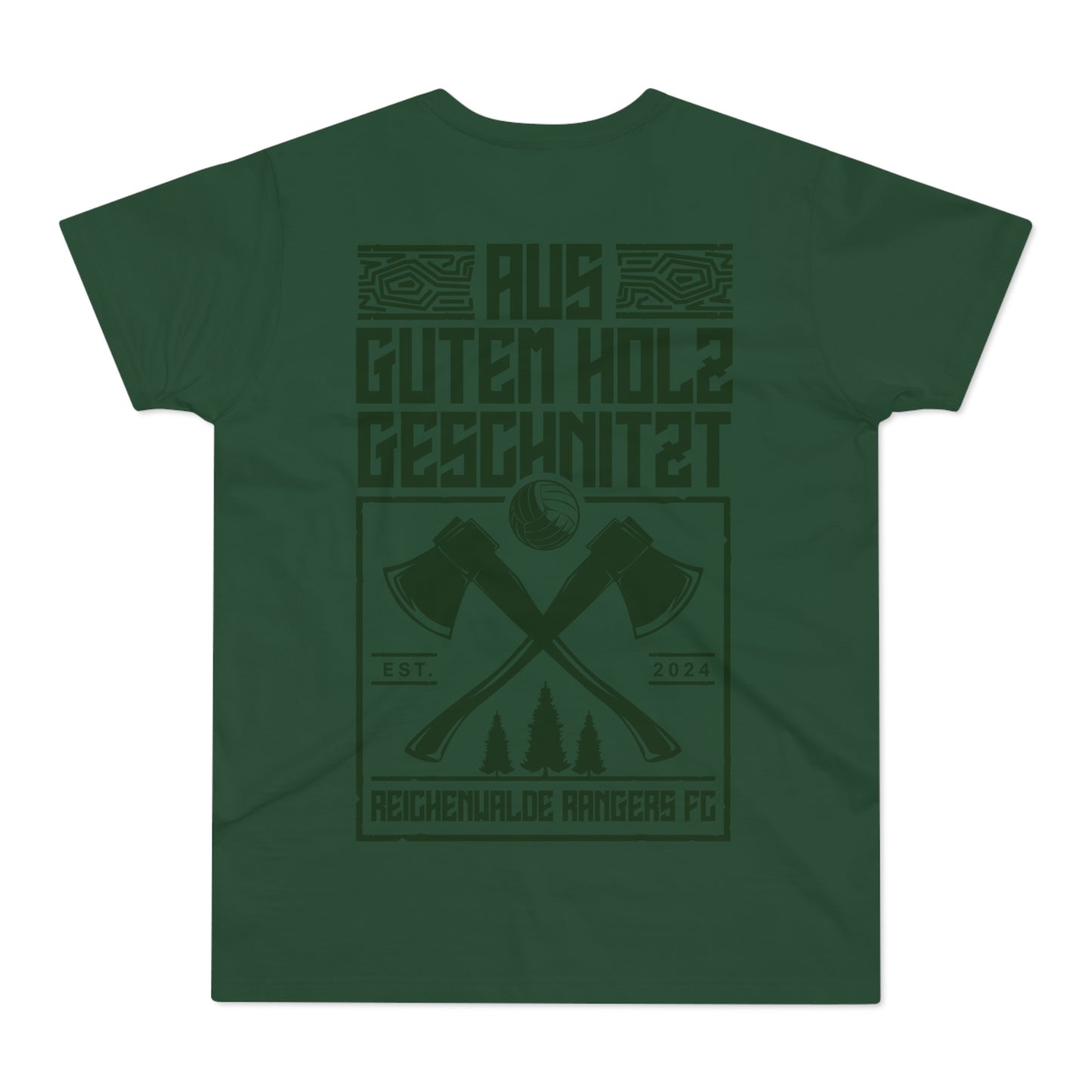T-Shirt "AUS GUTEM HOLZ GESCHNITZT" (Unisex)