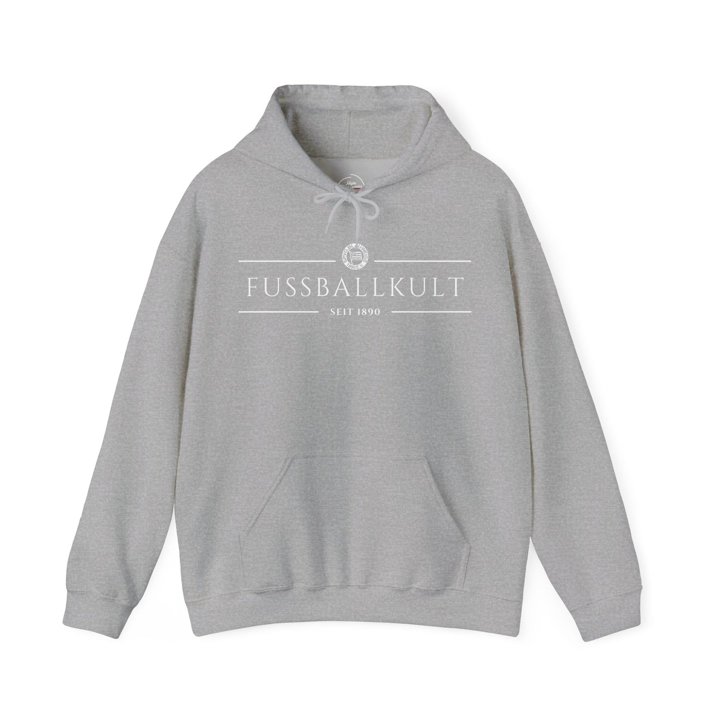 Hoodie (Basic, unisex) • "FUSSBALLKULT"