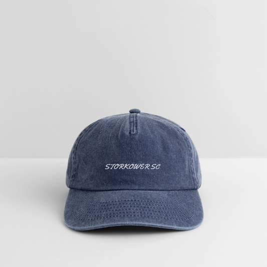 Relaxed Vintage Cap "Storkower SC" - Vintage Denim