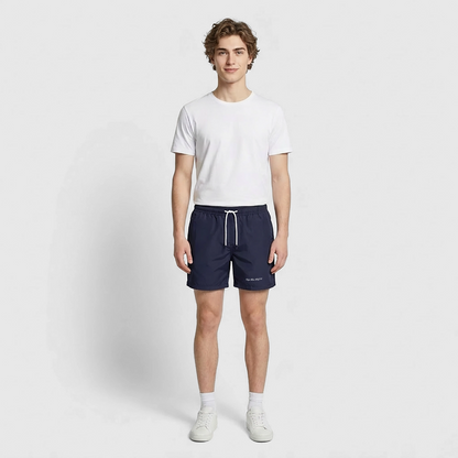 Badeshorts "Heja Blau Weiß 90" - French Navy