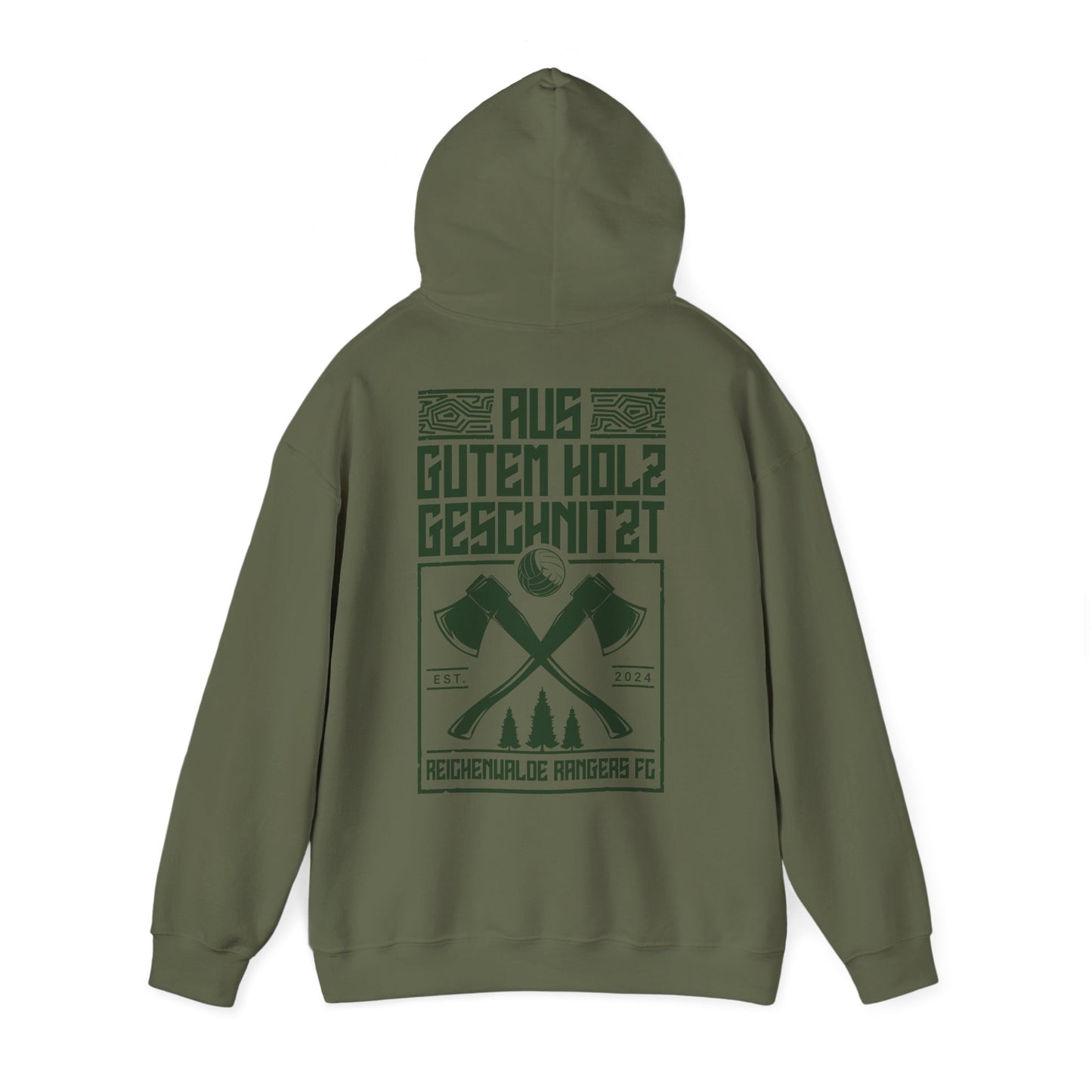 Hoodie "AUS GUTEM HOLZ GESCHNITZT" (Unisex)