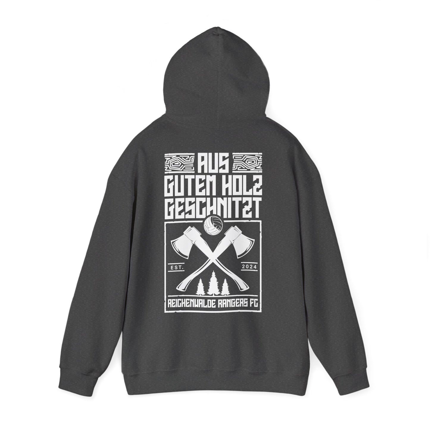 Hoodie "AUS GUTEM HOLZ GESCHNITZT" (Unisex)