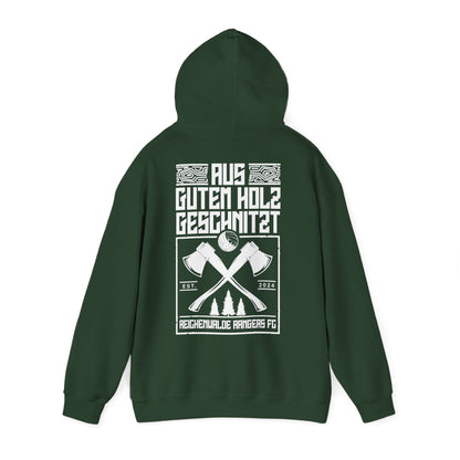 Hoodie "AUS GUTEM HOLZ GESCHNITZT" (Unisex)