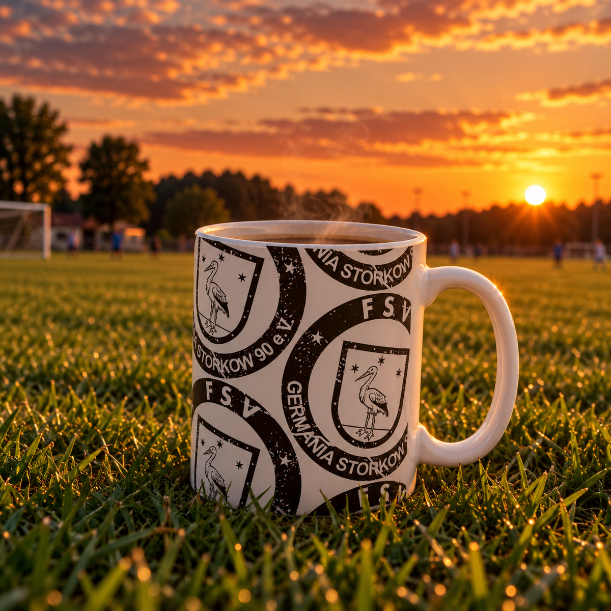 Tasse "FSV Germania - Wappenmuster"